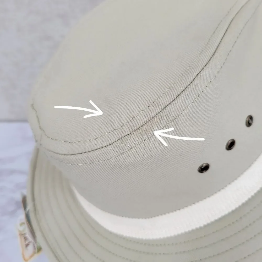 Panama Jack Men's Tan Canvas Hat Safari